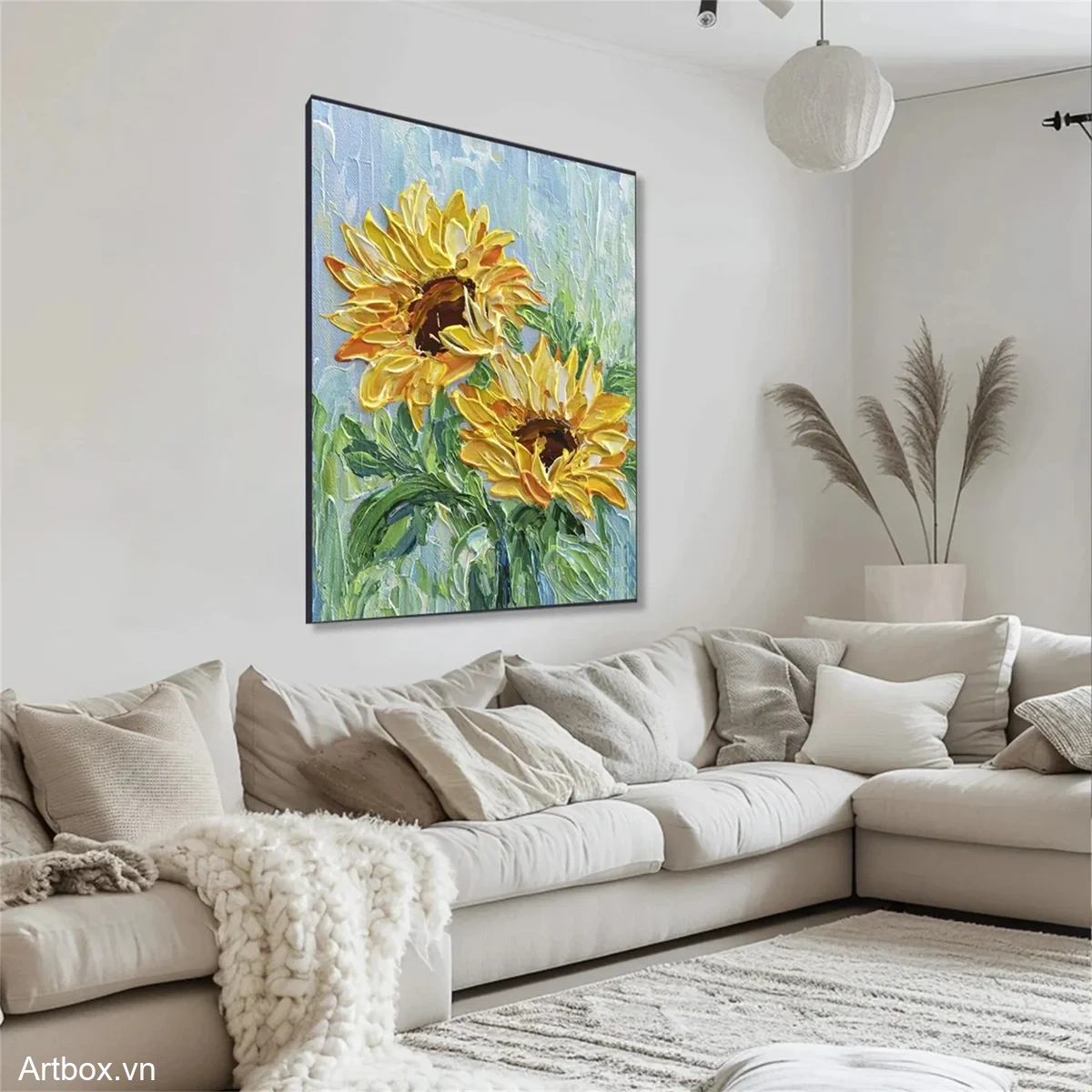 Vườn Hoa Hướng Dương - Mẫu 1