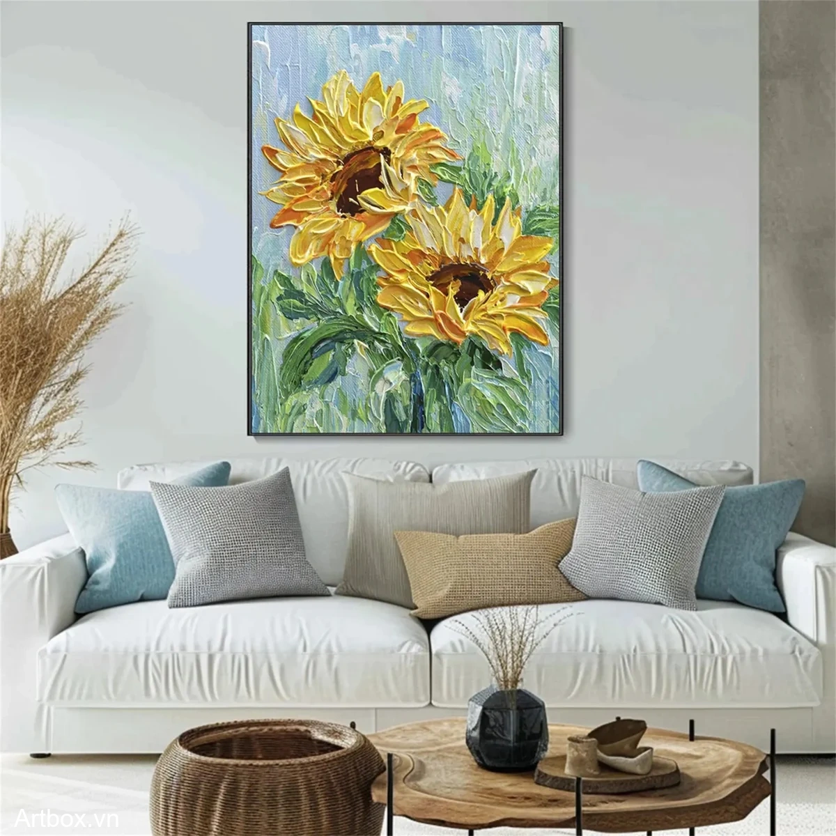 Vườn Hoa Hướng Dương - Mẫu 4