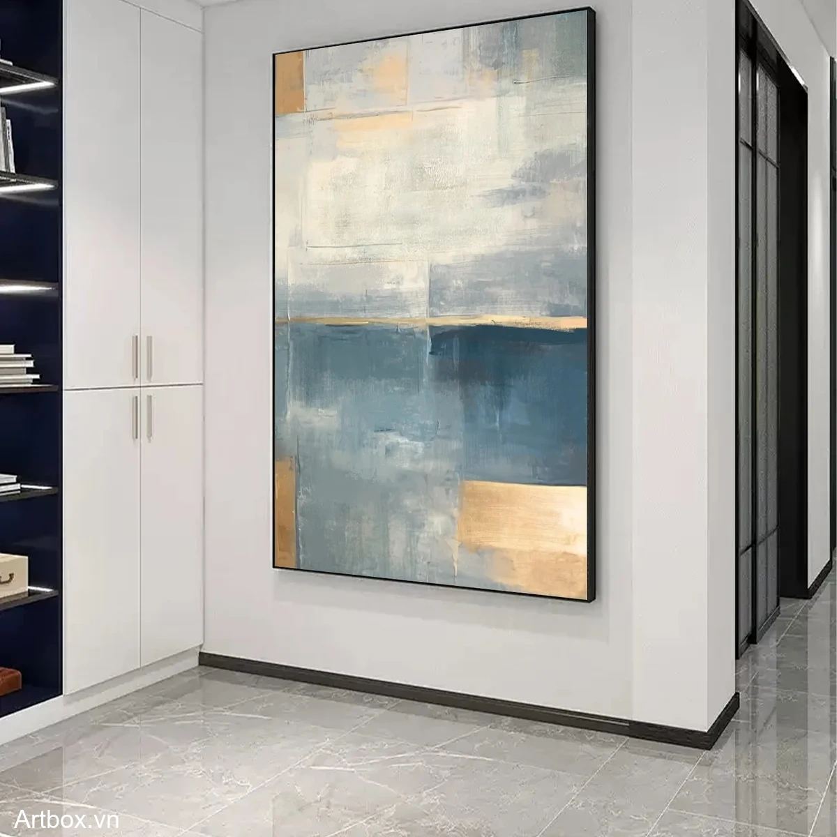 Hòa quyện sắc màu - Mẫu 1