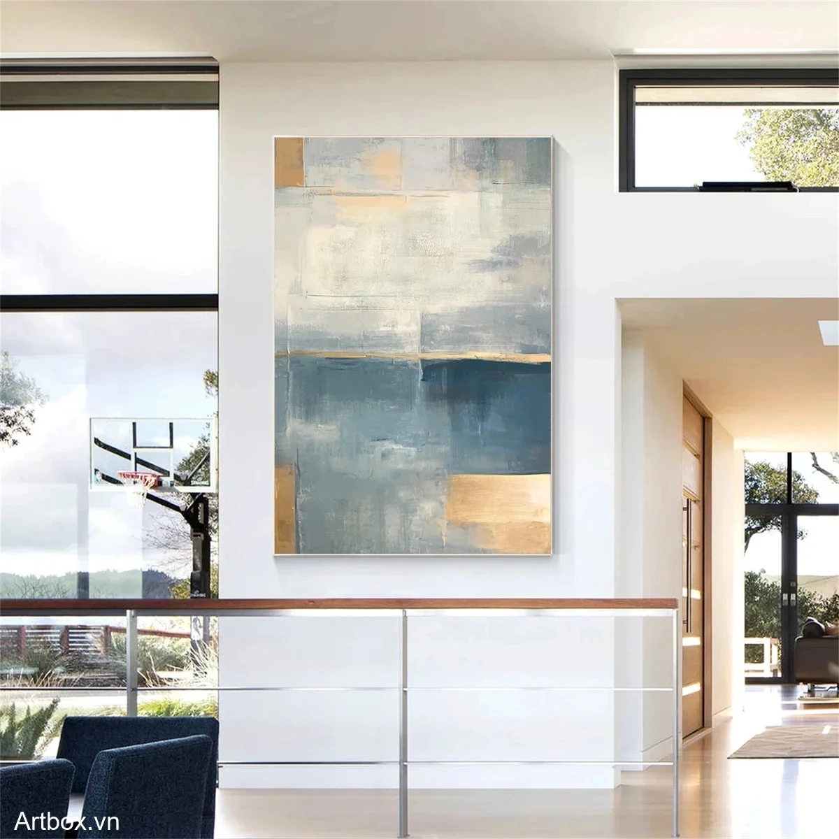 Hòa quyện sắc màu - Mẫu 4