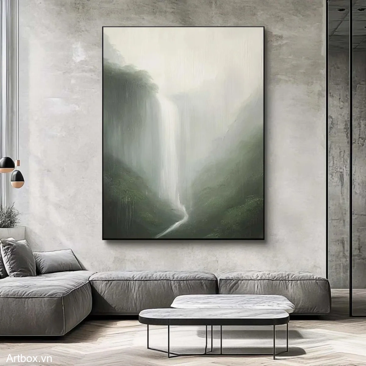 Thác nước huyền bí - Mẫu 1
