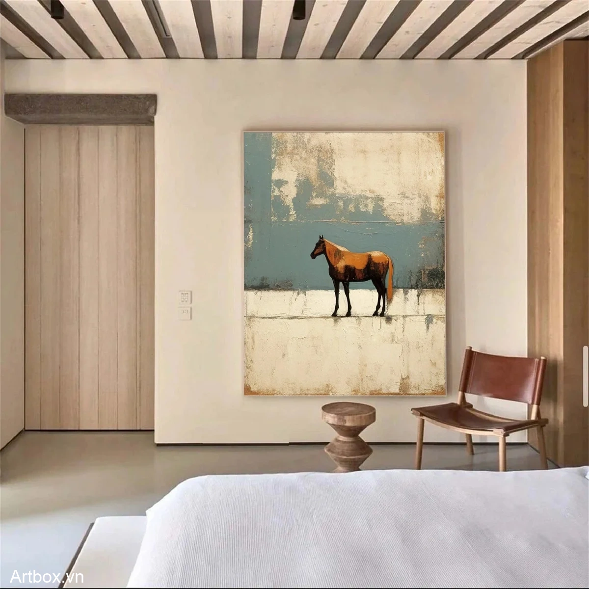 Ngựa Trên Cánh Đồng - Mẫu 1