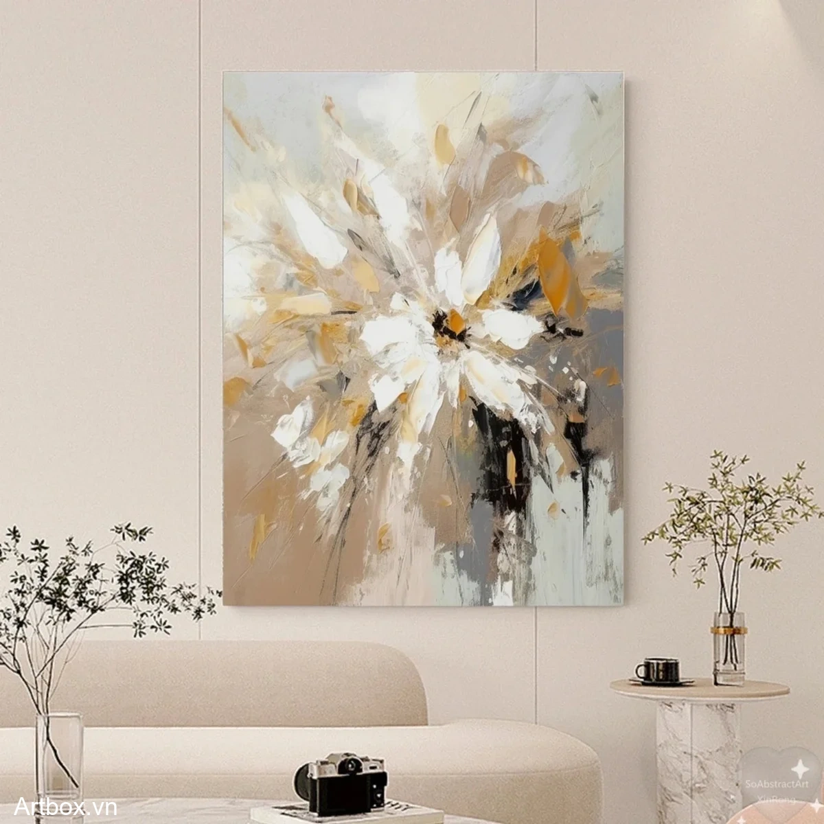 Nắng Sớm Trên Hoa - Mẫu 2