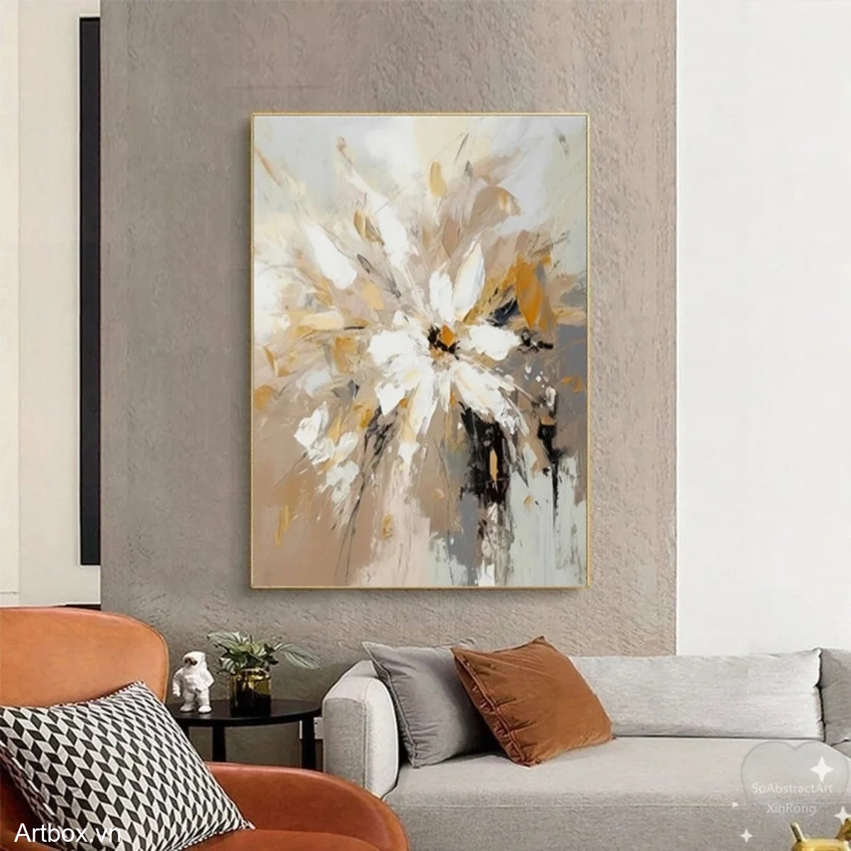 Nắng Sớm Trên Hoa - Mẫu 3