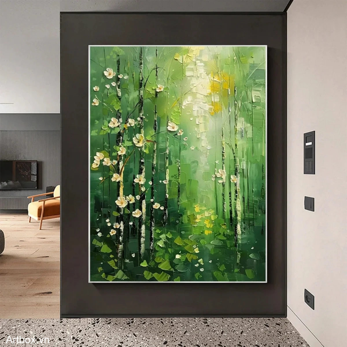 Bước vào rừng hoa - Mẫu 2