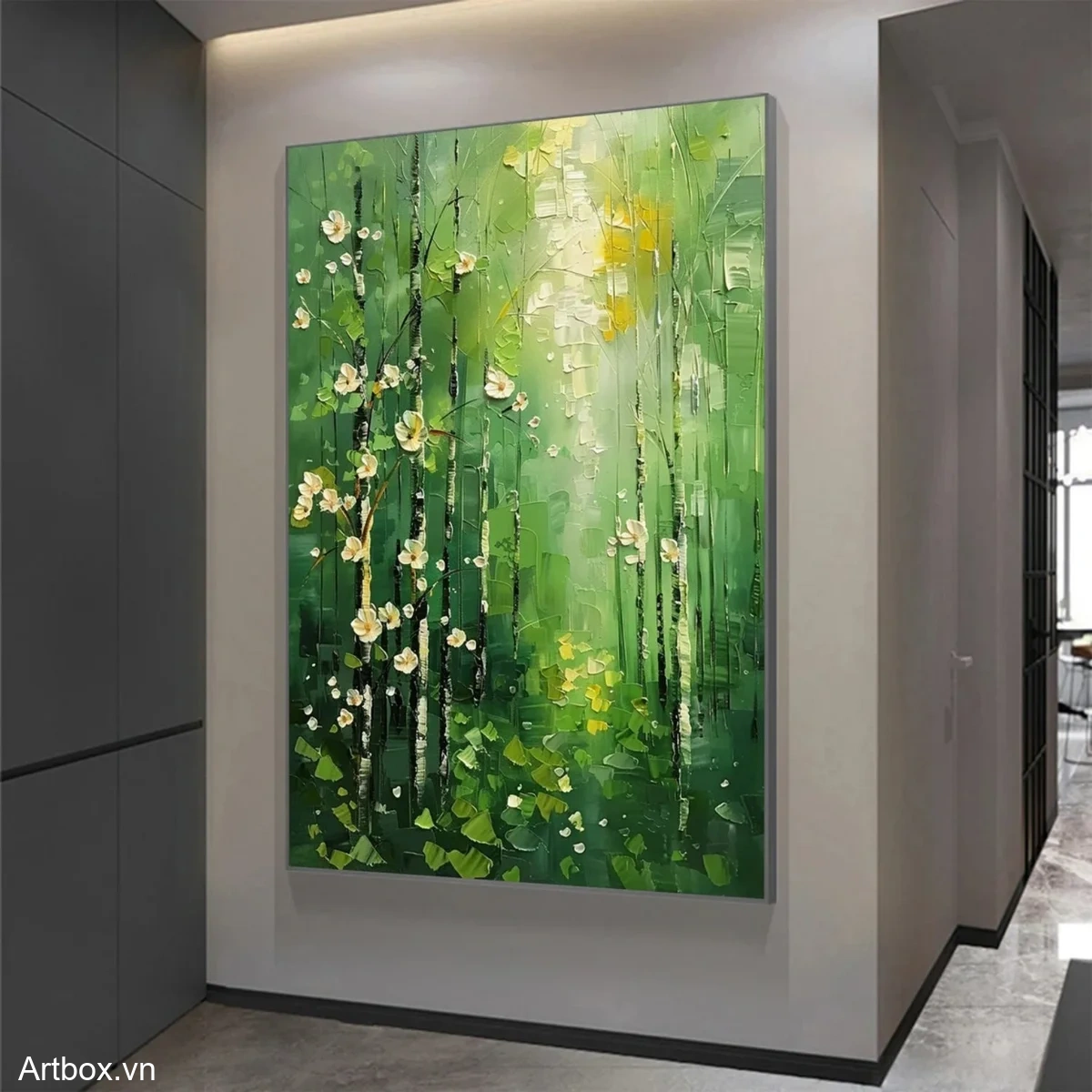 Bước vào rừng hoa - Mẫu 3