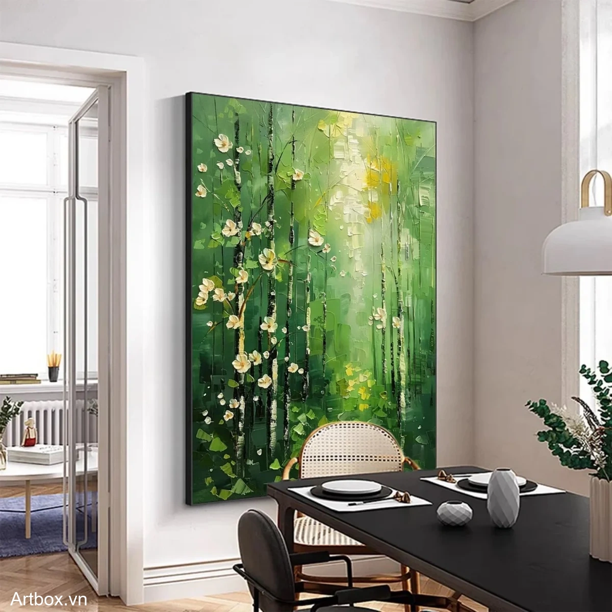 Bước vào rừng hoa - Mẫu 4