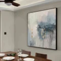 Hòa Quyện Màu Sắc – Tranh Sơn Acrylic Trừu Tượng Trừu tượng Xanh dương Trang Trí Phòng khách, Phòng làm việc – Phong Cách Hiện Đại Hòa Quyện Màu Sắc – Tranh Sơn Acrylic Trừu Tượng Trừu tượng Xanh dương Trang Trí Phòng khách, Phòng làm việc – Phong Cách Hiện Đại