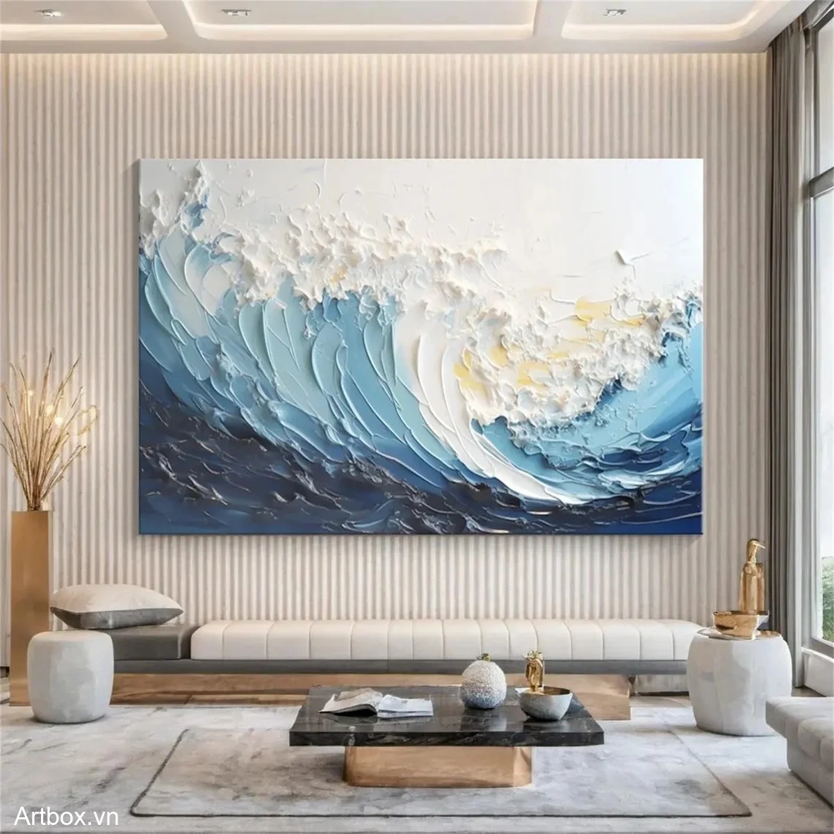 Sóng Vỗ Bờ - Mẫu 1