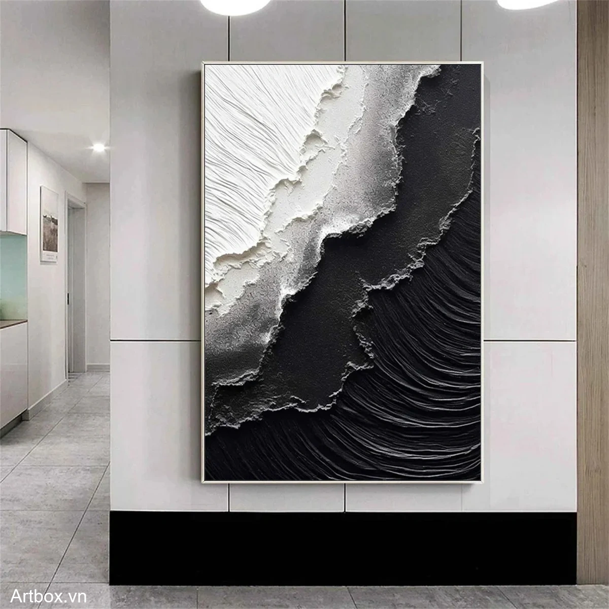 Hơi Thở Đen Trắng - Mẫu 3