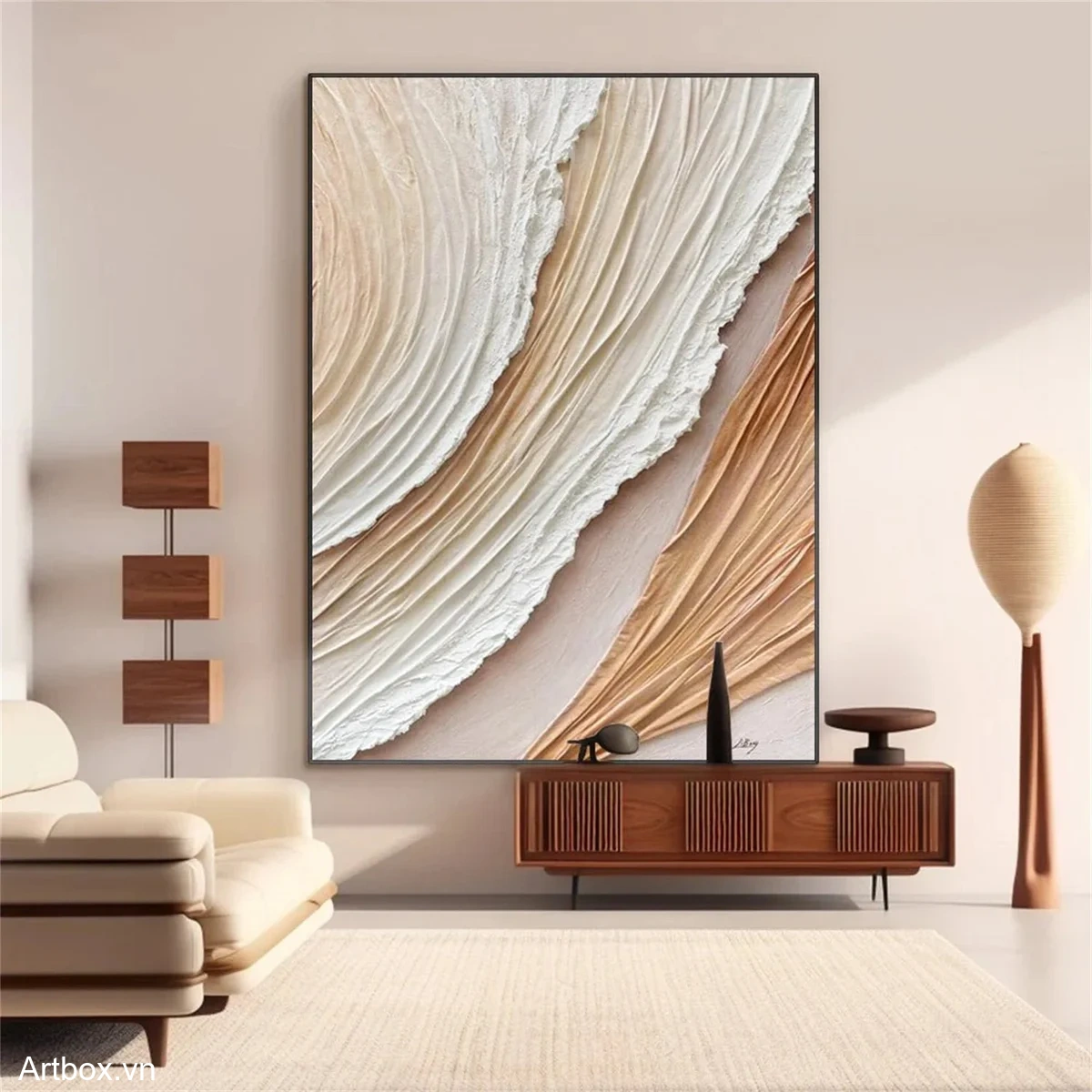 Dòng Chảy Từ Nền Đất - Mẫu 2