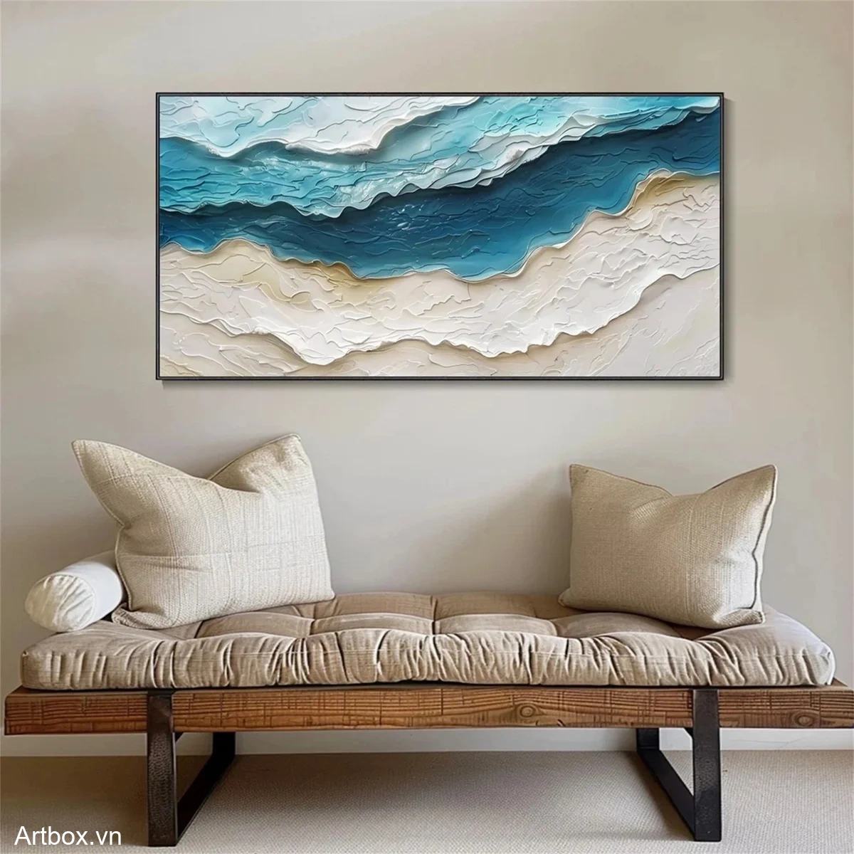 Biển Xanh Mênh Mông - Mẫu 1