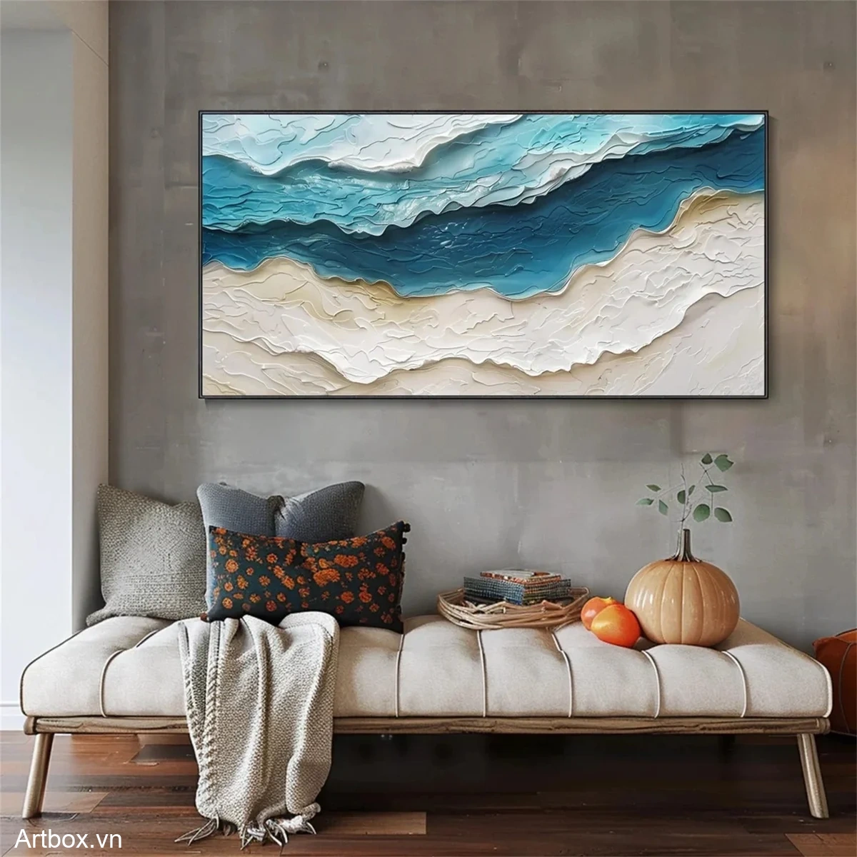 Biển Xanh Mênh Mông - Mẫu 2