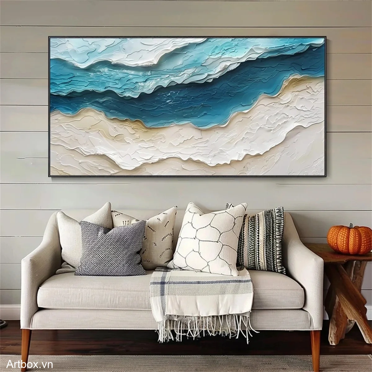 Biển Xanh Mênh Mông - Mẫu 3