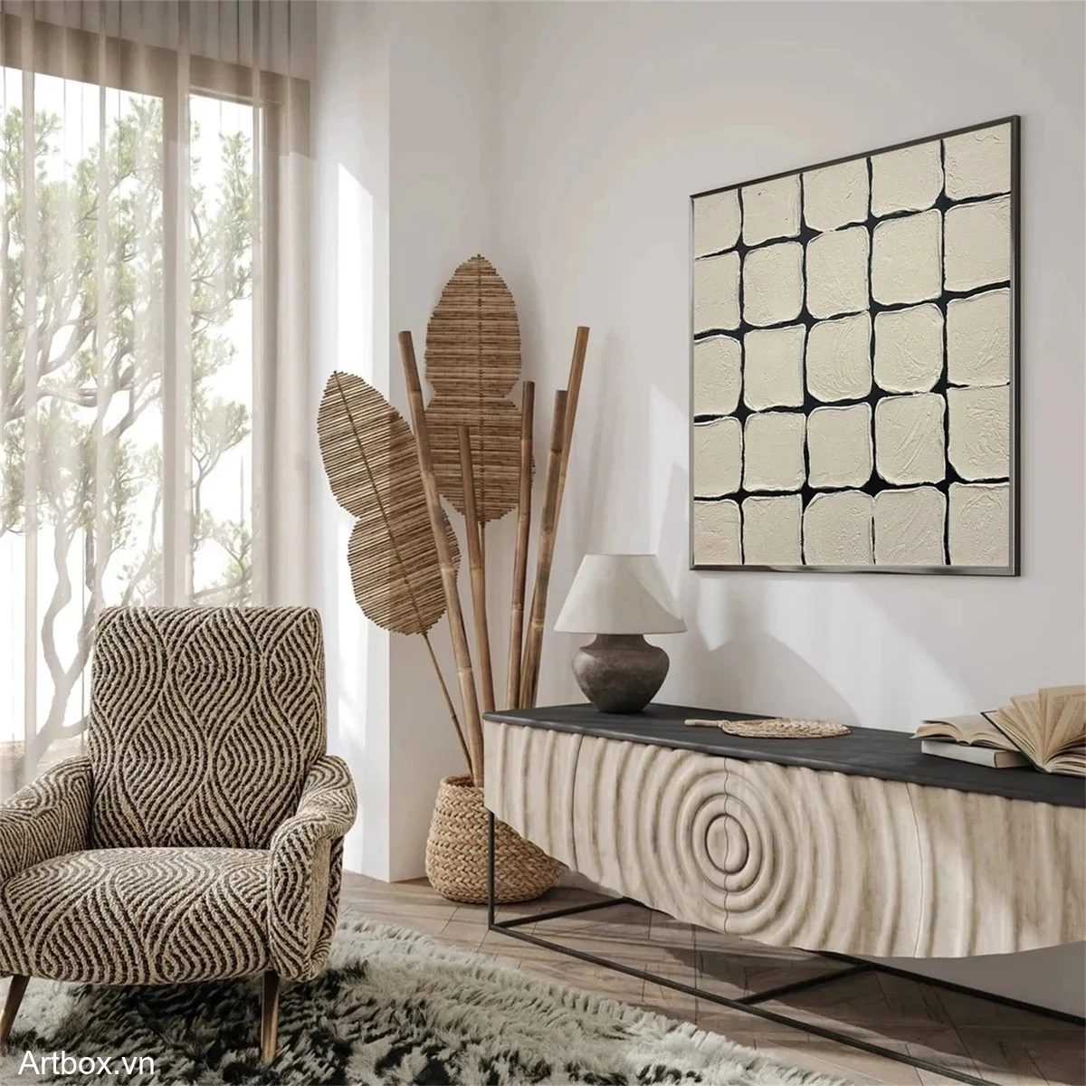 Hơi Thở Từ Tường - Mẫu 1