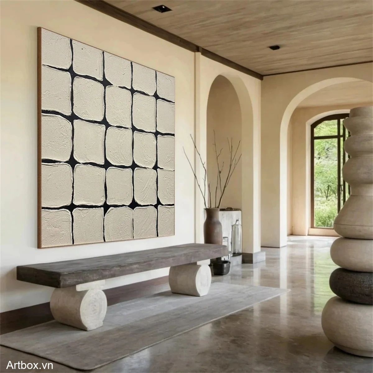 Hơi Thở Từ Tường - Mẫu 3