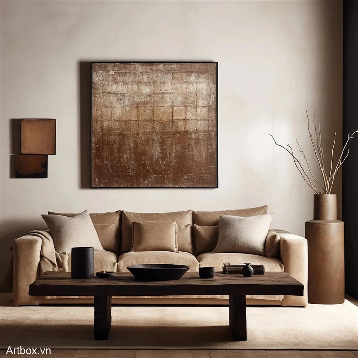 Bức tranh của đất và thời gian - Mẫu 2