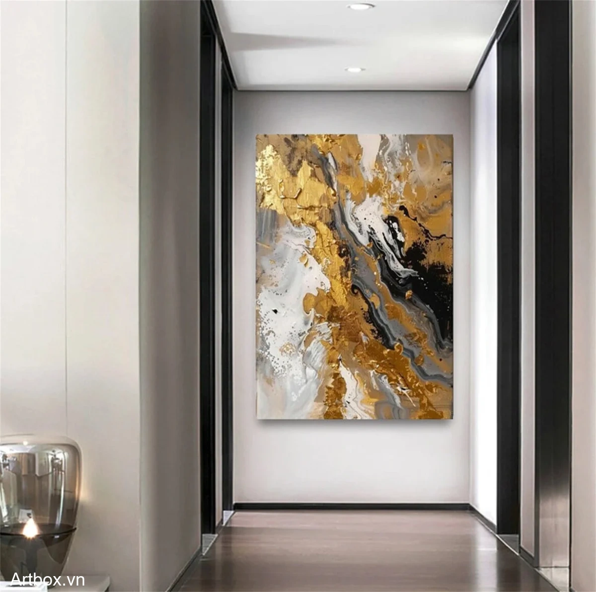 Vàng và Đen Hòa Quyện - Mẫu 1