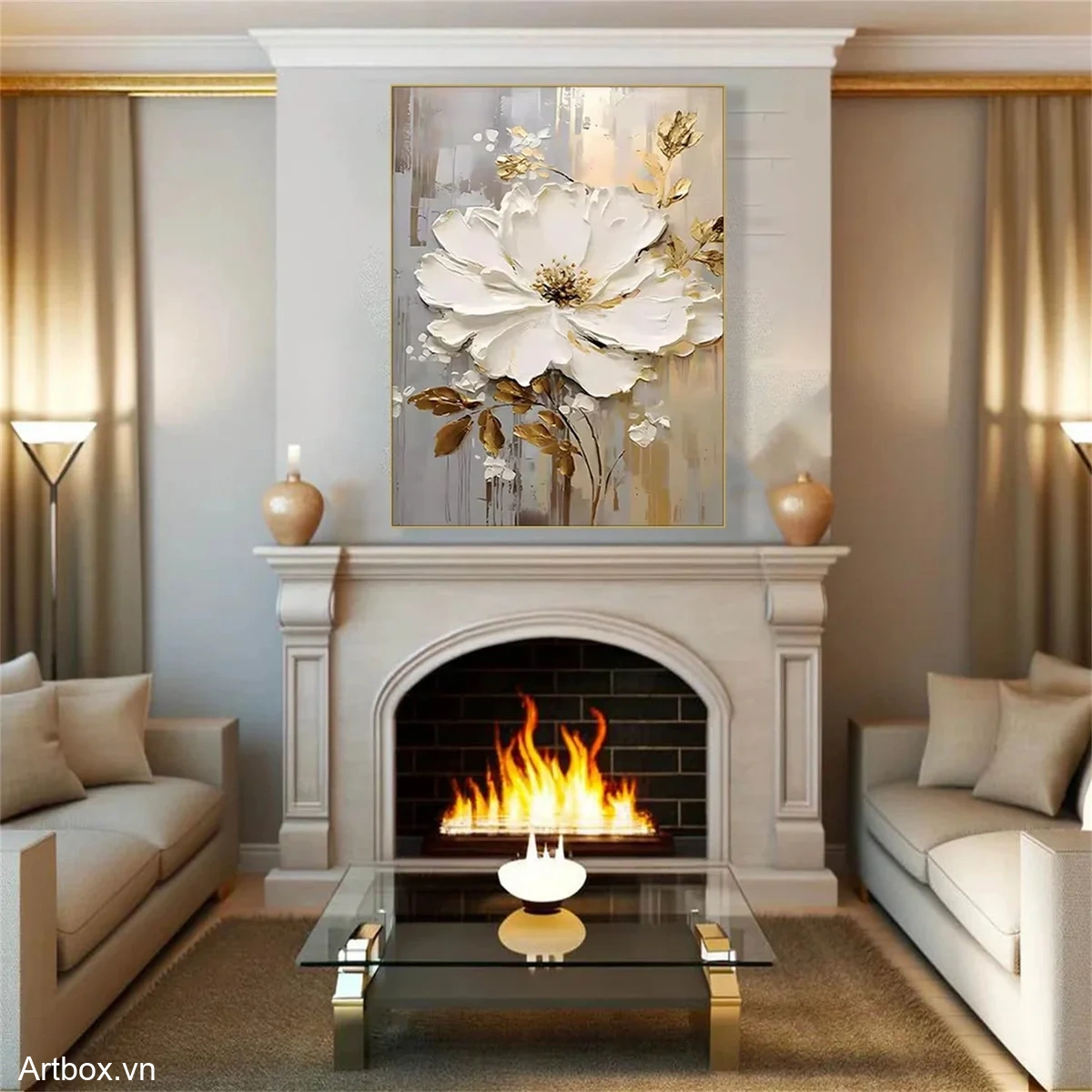 Nét Đẹp Trắng Ngà - Mẫu 1