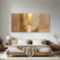 Hơi Ấm Của Cát Và Vàng – Tranh Sơn Acrylic Trừu Tượng Trừu tượng Nâu be Trang Trí Phòng khách, Phòng ngủ – Phong Cách Hiện Đại Hơi Ấm Của Cát Và Vàng – Tranh Sơn Acrylic Trừu Tượng Trừu tượng Nâu be Trang Trí Phòng khách, Phòng ngủ – Phong Cách Hiện Đại