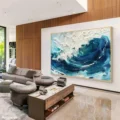 Sóng Biển Hùng Vĩ – Tranh Sơn Acrylic Trừu Tượng Biển Xanh dương Trang Trí Phòng khách, Phòng ngủ – Phong Cách Hiện Đại Sóng Biển Hùng Vĩ – Tranh Sơn Acrylic Trừu Tượng Biển Xanh dương Trang Trí Phòng khách, Phòng ngủ – Phong Cách Hiện Đại