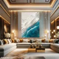 Hòa Quyện Giữa Biển Và Cát – Tranh Sơn Acrylic Trừu Tượng Biển Xanh dương Trang Trí Phòng khách, Phòng ngủ – Phong Cách Hiện Đại Hòa Quyện Giữa Biển Và Cát – Tranh Sơn Acrylic Trừu Tượng Biển Xanh dương Trang Trí Phòng khách, Phòng ngủ – Phong Cách Hiện Đại