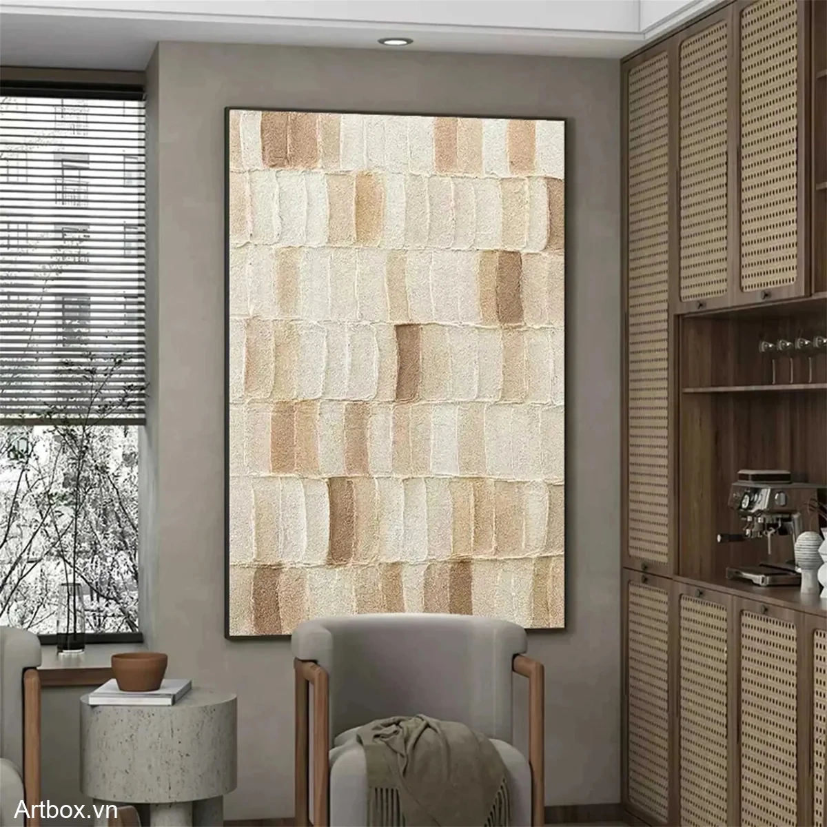 Hòa quyện sắc màu tự nhiên - Mẫu 3