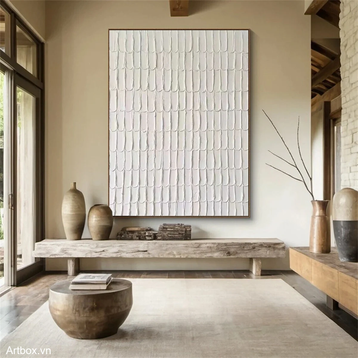 Hơi Thở Của Thiên Nhiên – Tranh Sơn Acrylic Trừu Tượng Minimal / Tối giản Đa sắc Trang Trí Phòng khách, Phòng ngủ – Phong Cách Hiện Đại Hơi Thở Của Thiên Nhiên – Tranh Sơn Acrylic Trừu Tượng Minimal / Tối giản Đa sắc Trang Trí Phòng khách, Phòng ngủ – Phong Cách Hiện Đại