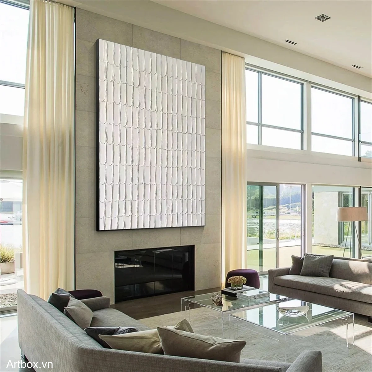 Hơi Thở Của Thiên Nhiên – Tranh Sơn Acrylic Trừu Tượng Minimal / Tối giản Đa sắc Trang Trí Phòng khách, Phòng ngủ – Phong Cách Hiện Đại Hơi Thở Của Thiên Nhiên – Tranh Sơn Acrylic Trừu Tượng Minimal / Tối giản Đa sắc Trang Trí Phòng khách, Phòng ngủ – Phong Cách Hiện Đại